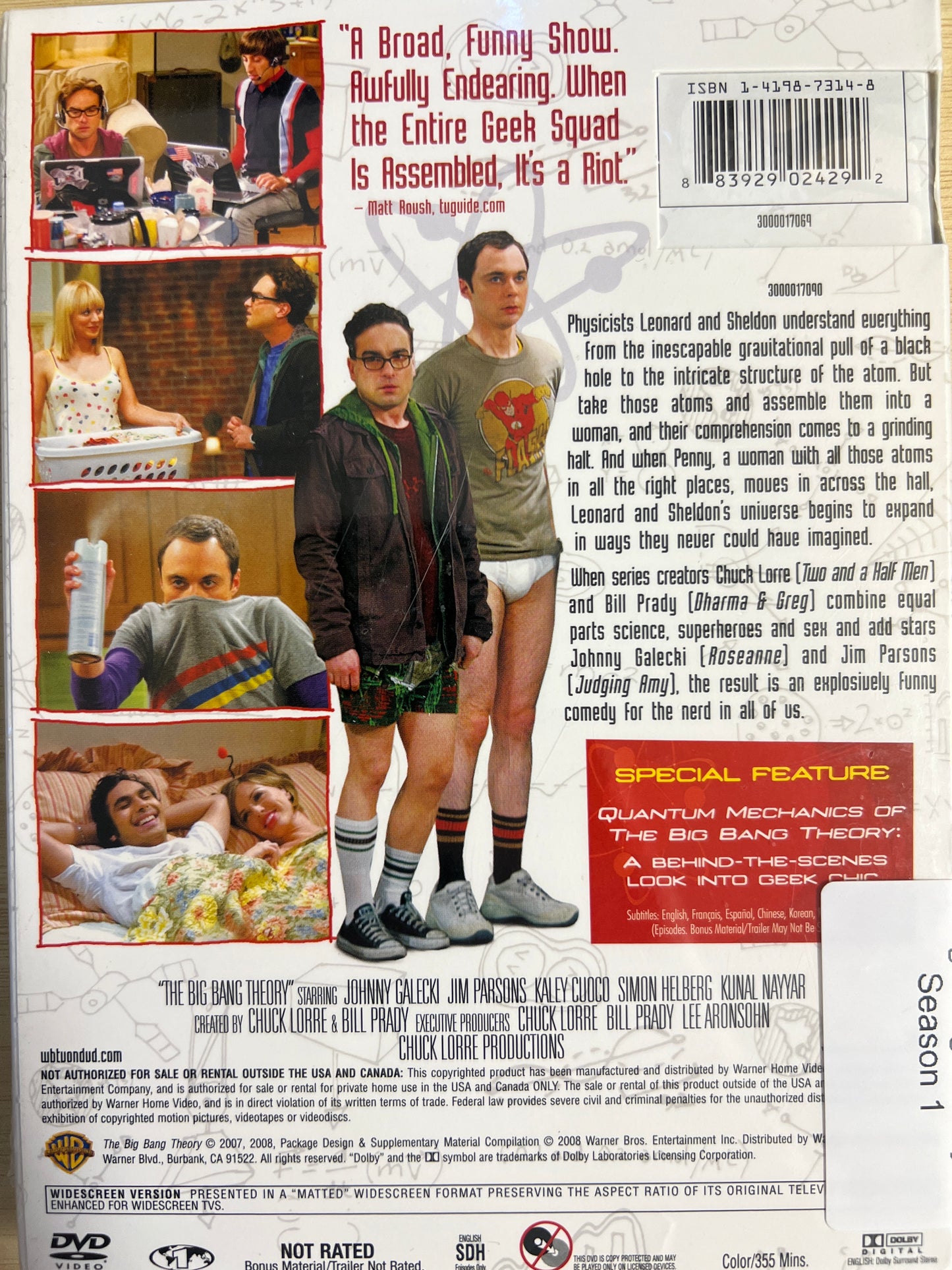 Big Bang Theory Season 1