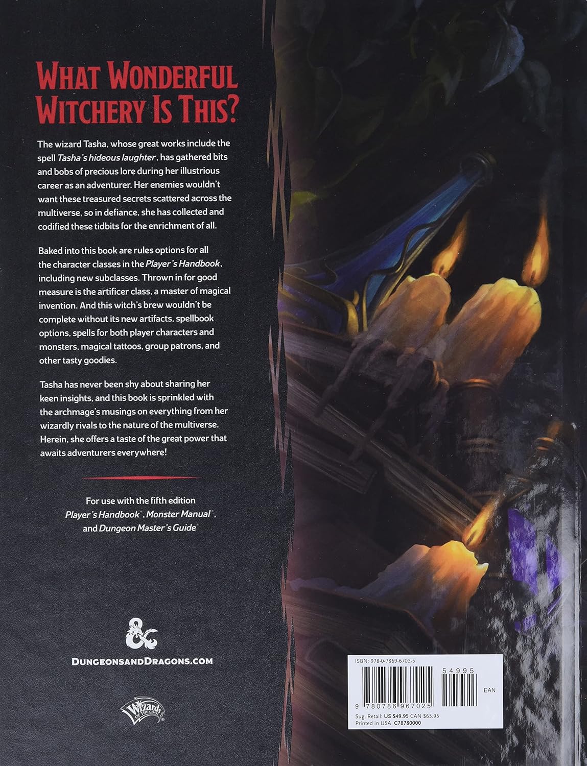 D&D Tashas Cauldron of Everything Book