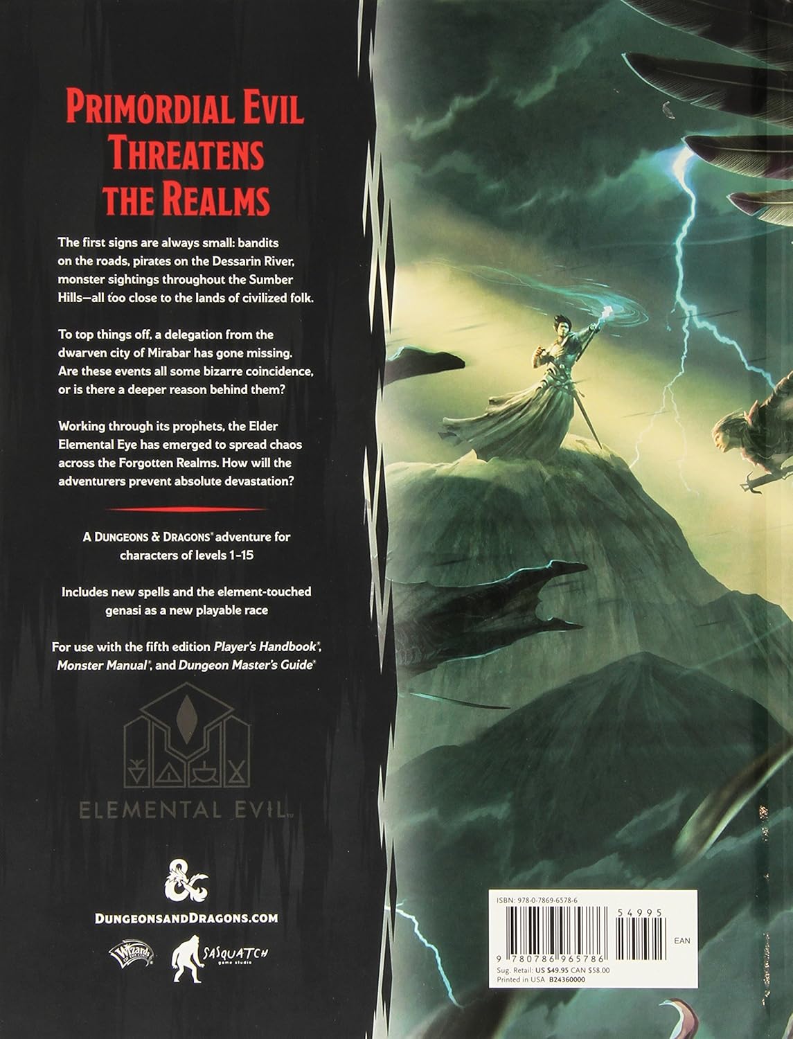 D&D Princes of the Apocalypse Book