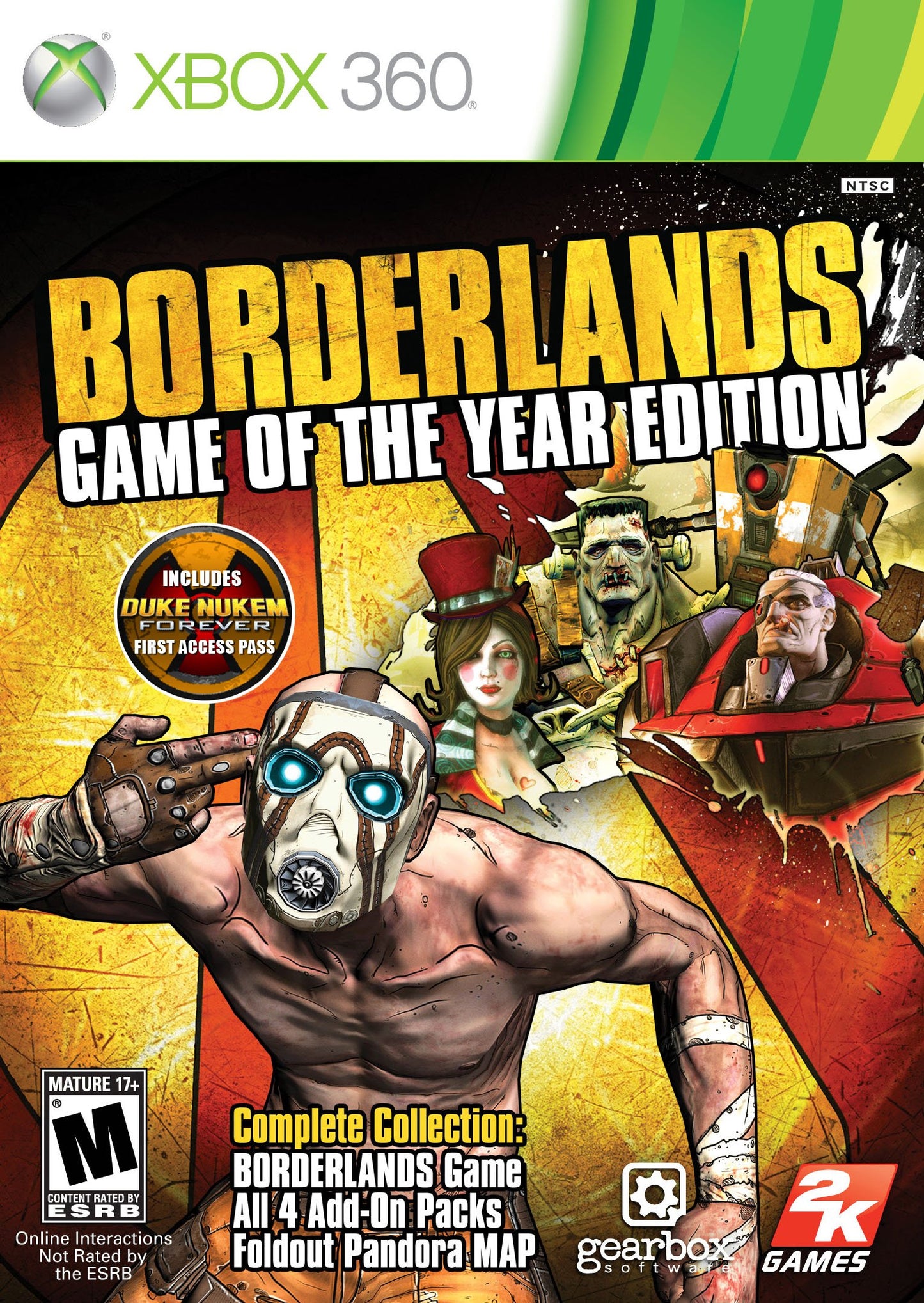 Borderlands Game of the Year Edition 360