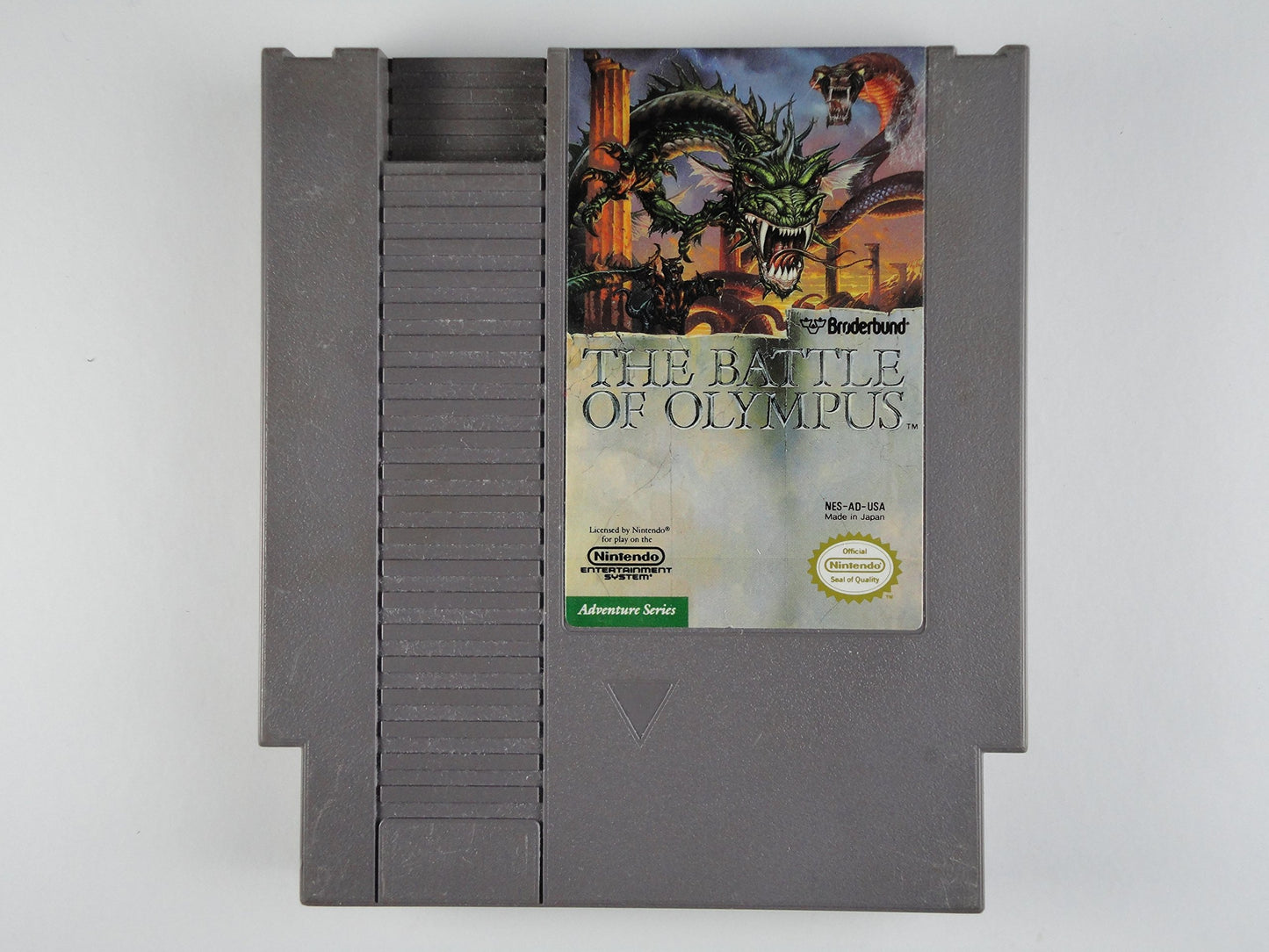 The Battle Of Olympus NES