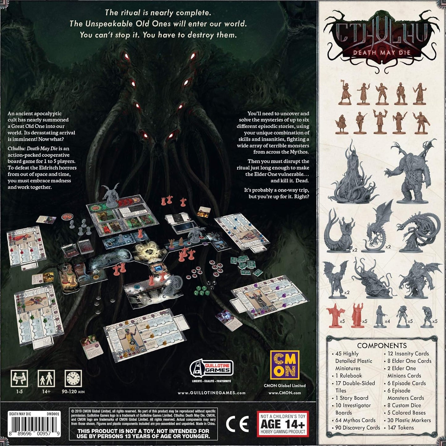 Cthulu Death May Die Board Game
