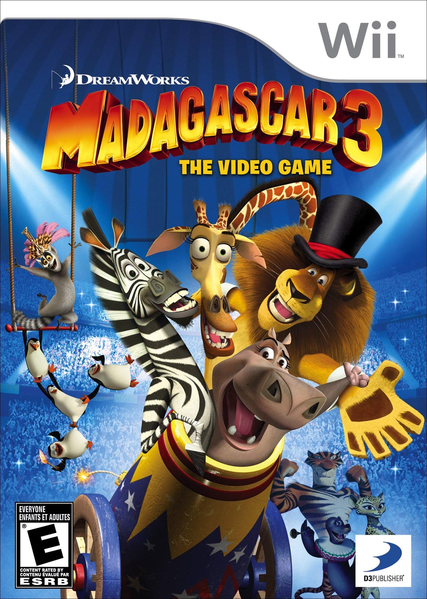 Madagascar 3 Wii