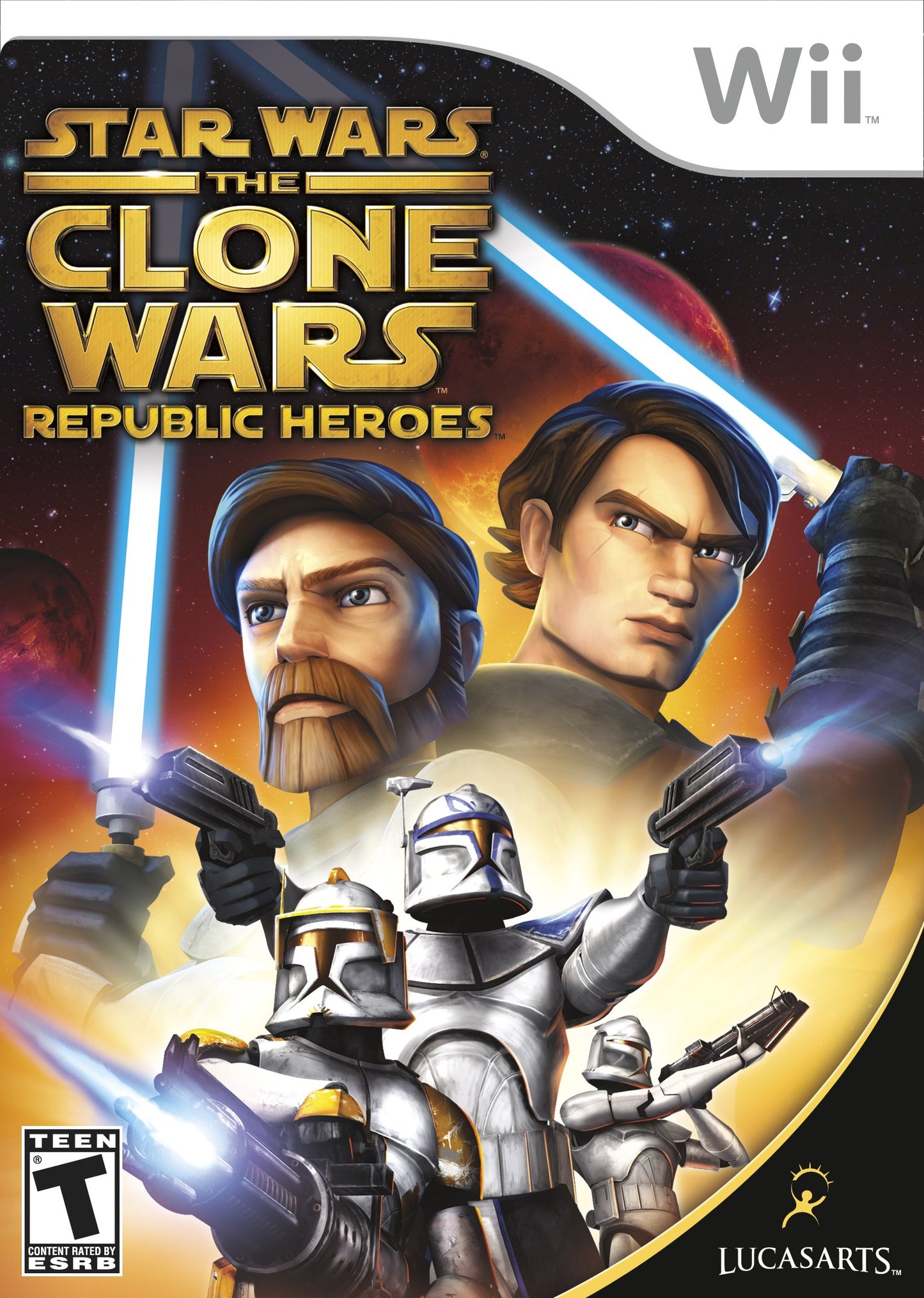 Star Wars the Clone Wars Republic Heroes Wii