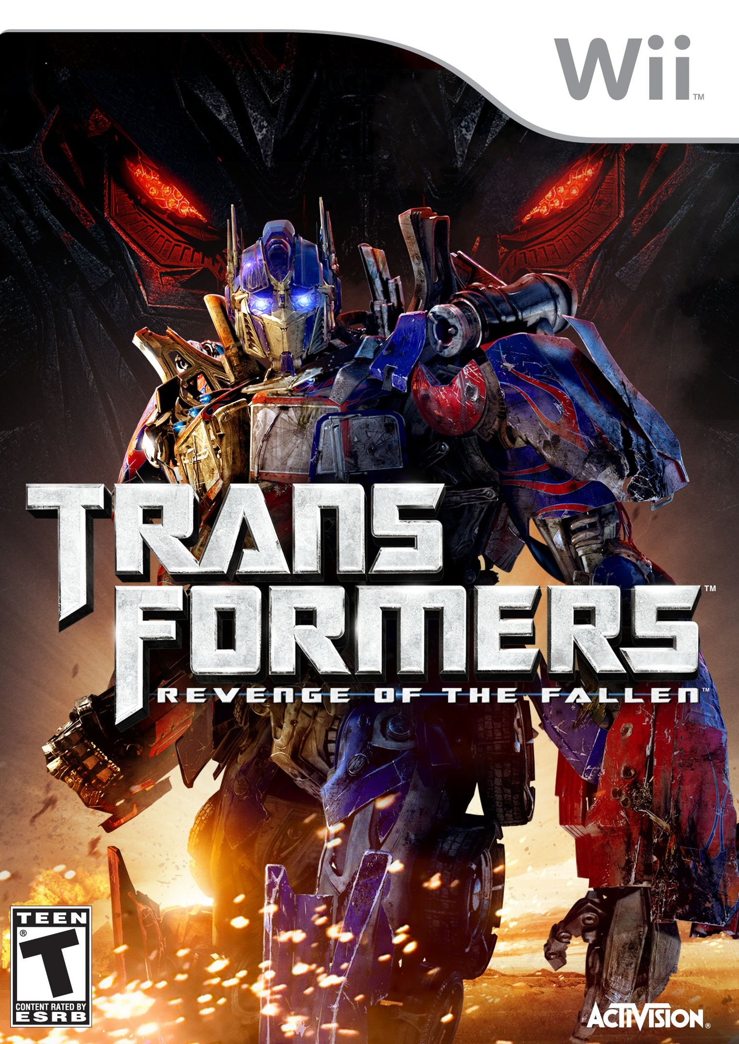 Transformers Revenge Of The Fallen Wii
