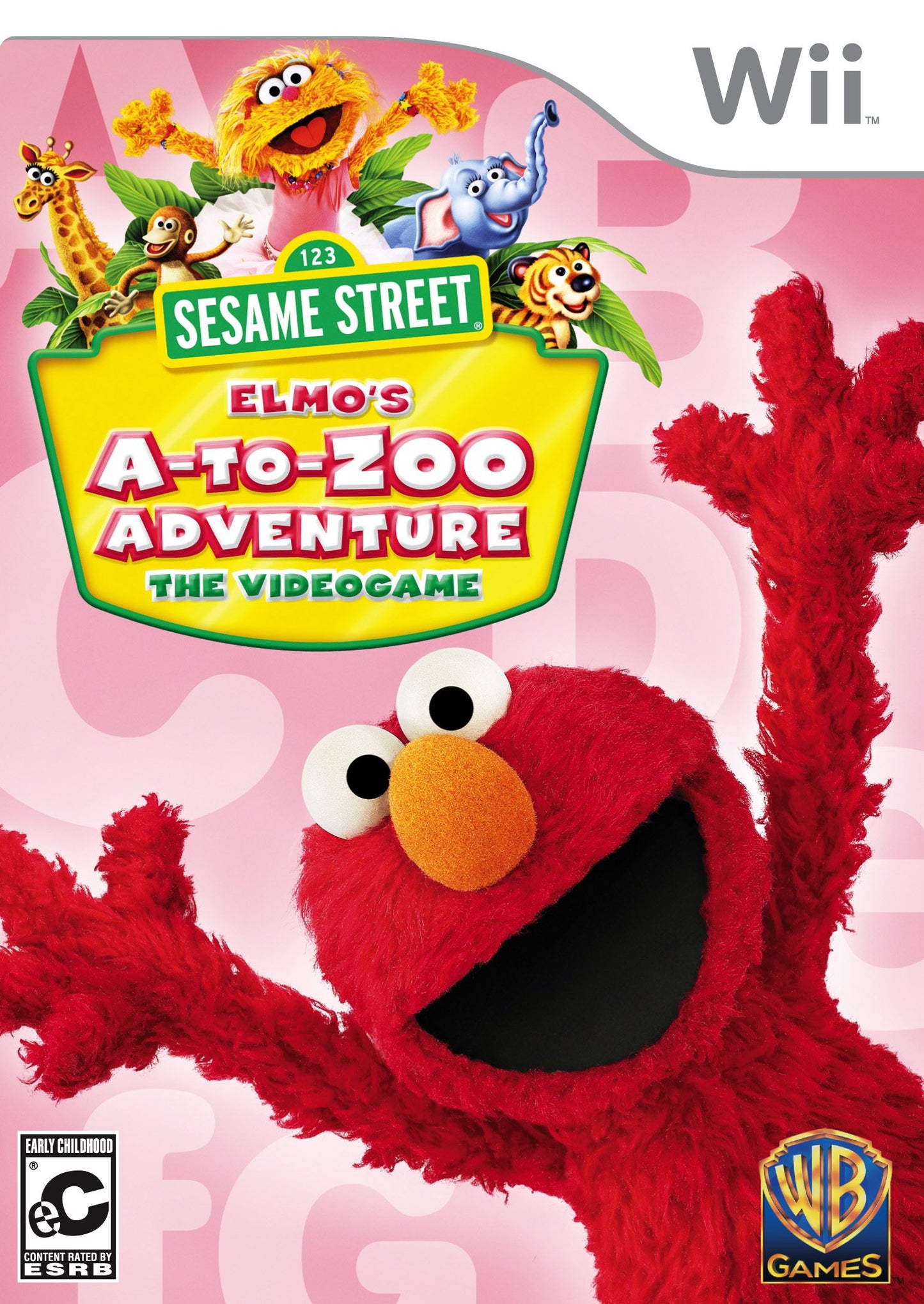 Sesame Street Elmo'S A-To-Zoo Adventure Wii