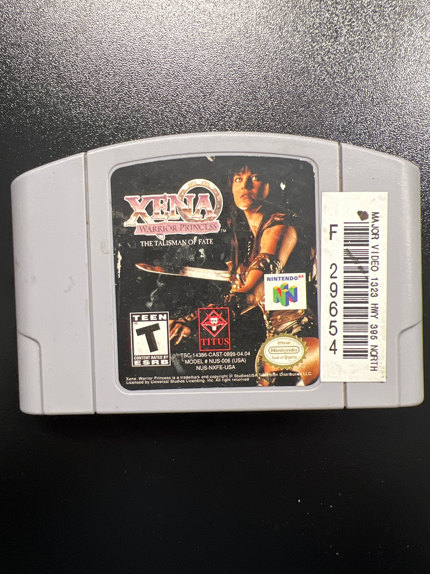 Xena Warrior Princess The Talisman of Fate N64