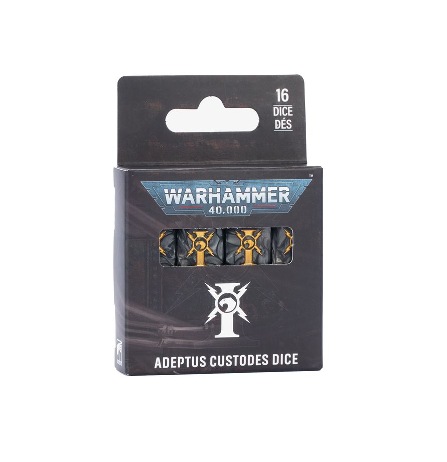 Adeptus Custodes Dice Warhammer 40K