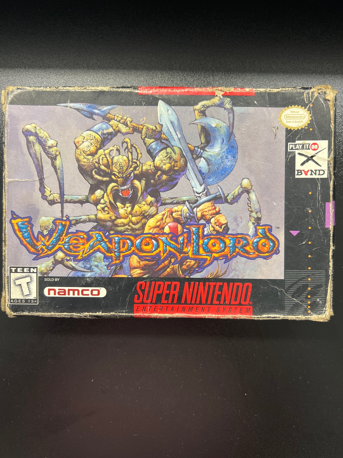 Weapon Lord SNES in Box