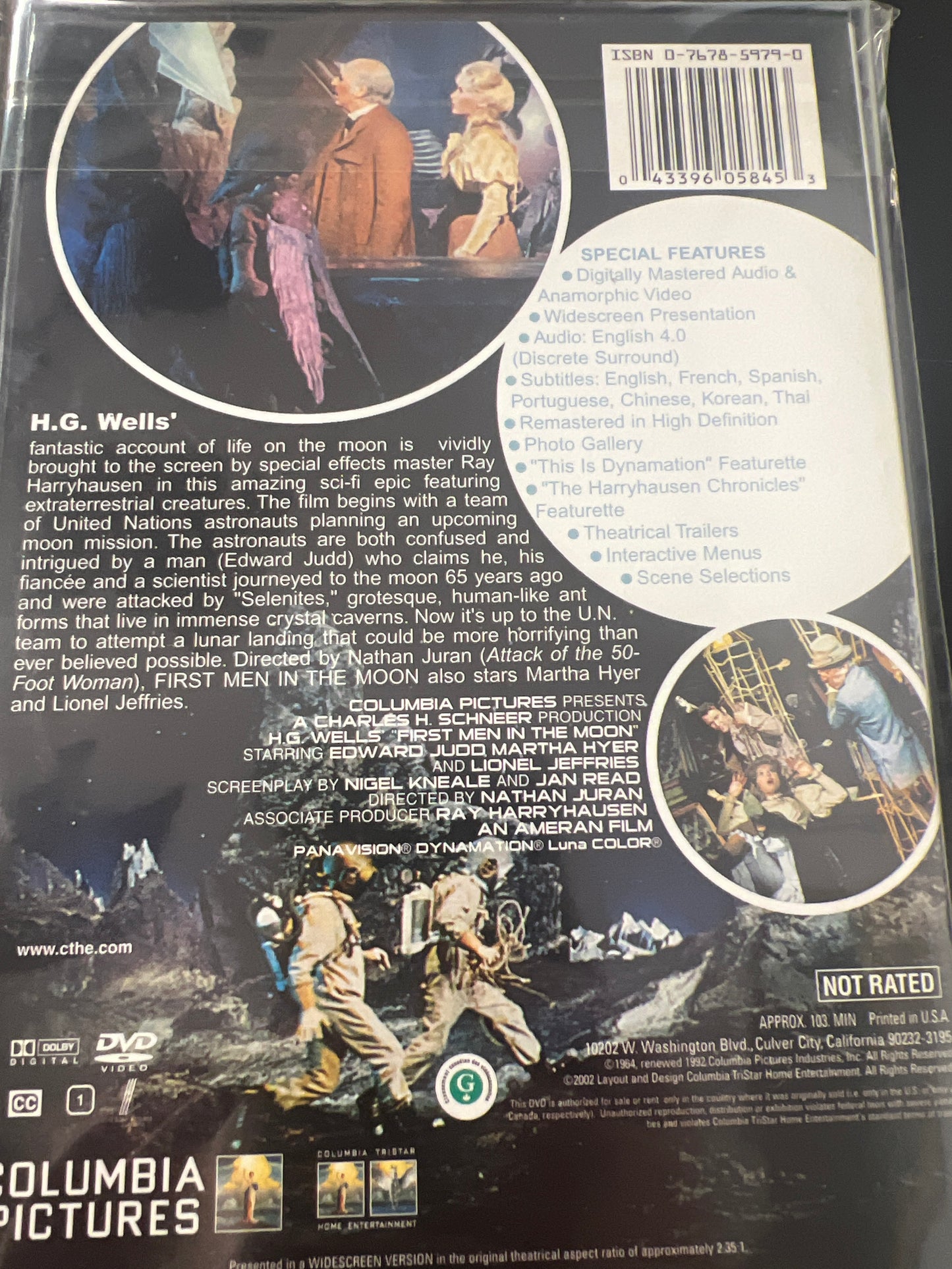 H.G. Wells First Men in the Moon DVD