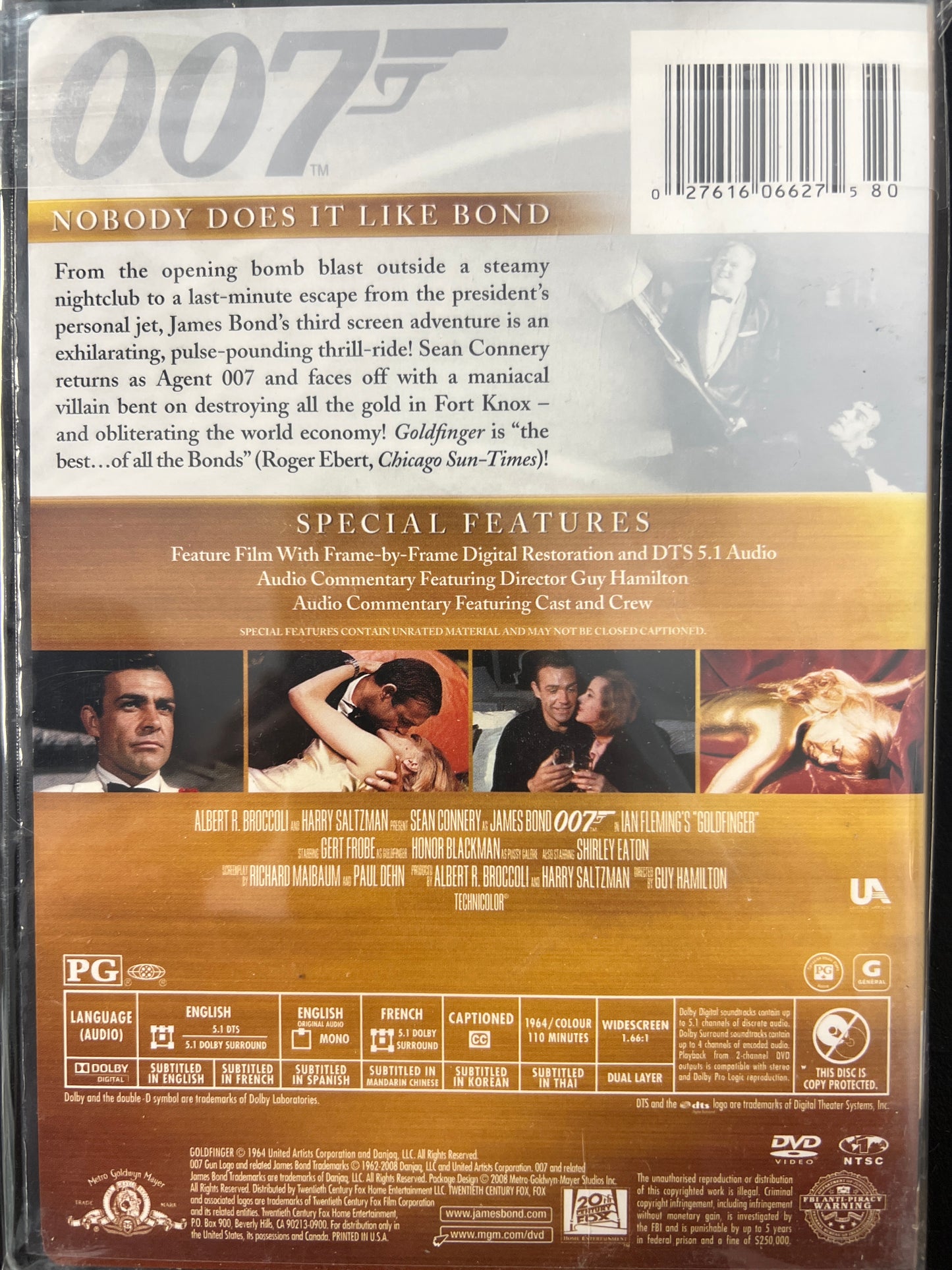 Goldfinger DVD