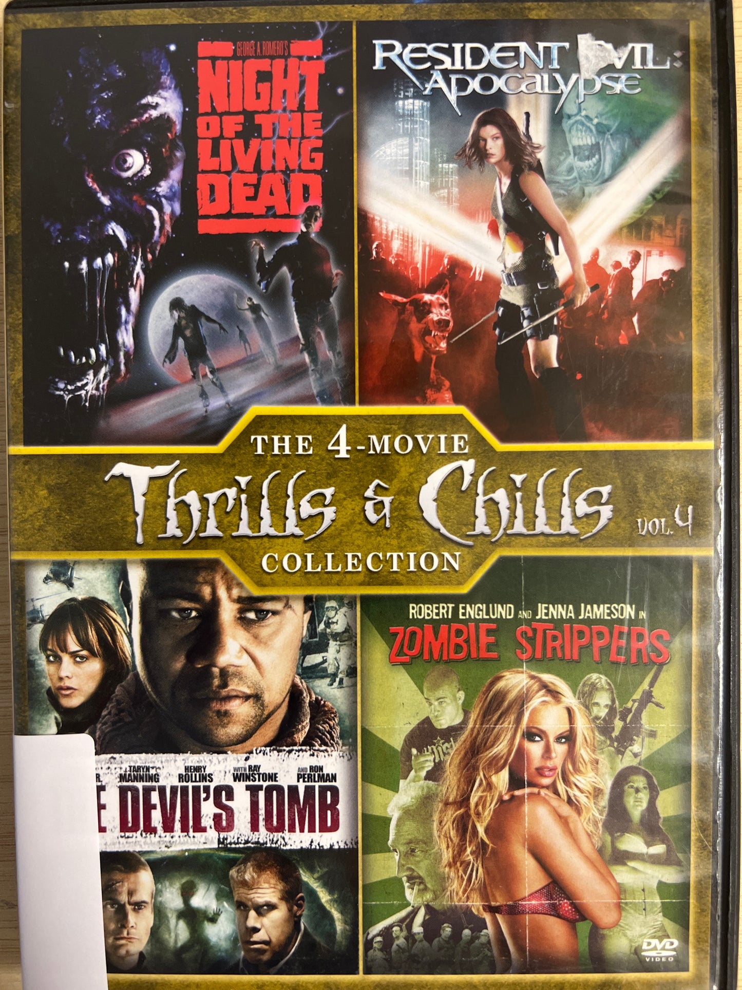 4 Movie Thrills and Chills Collection