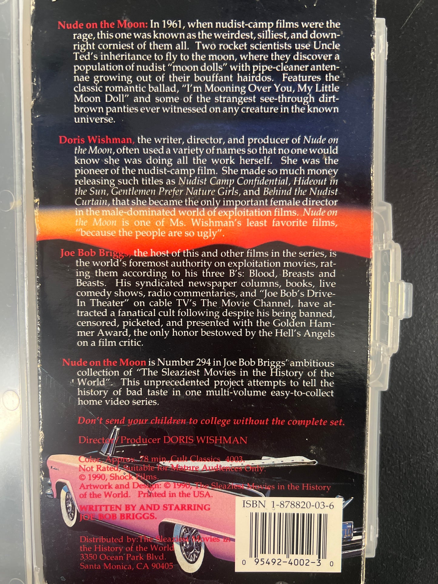 Nude on the Moon VHS