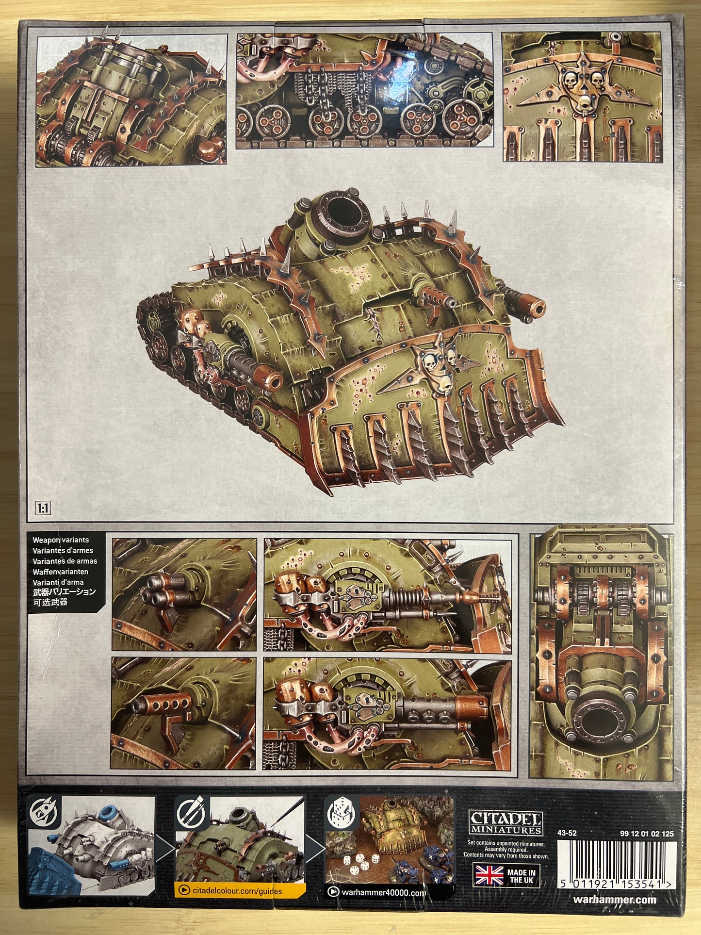 Death Guard Plageburst Crawler Warhammer 40k