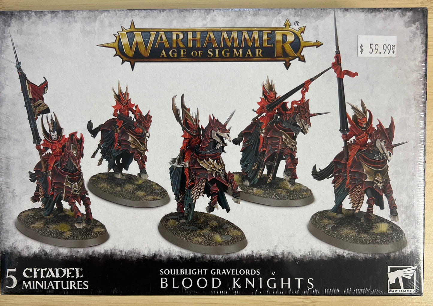 Soulblight Gravelords Blood Knights Warhammer