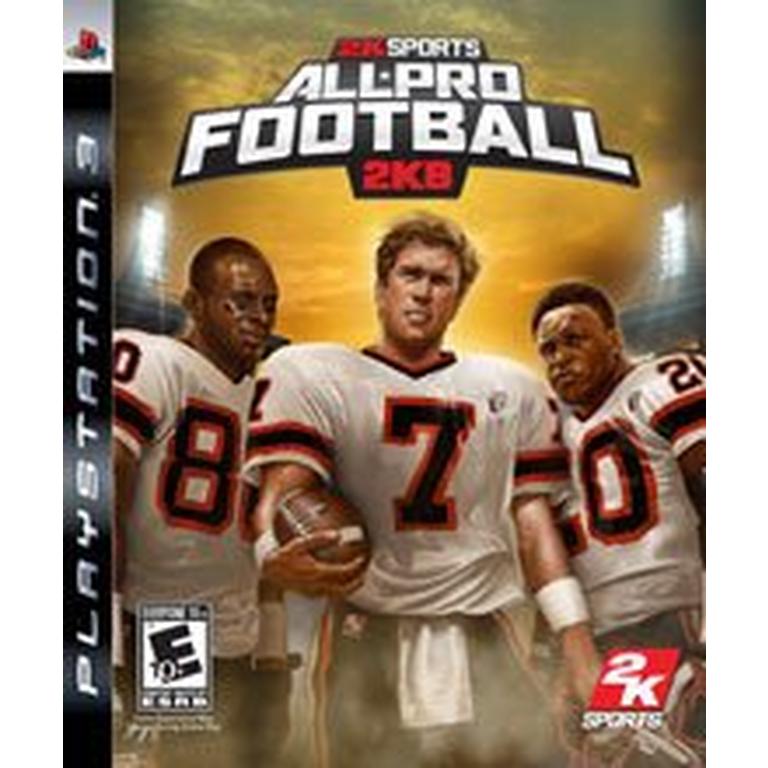 All Pro Football 2K8 PS3