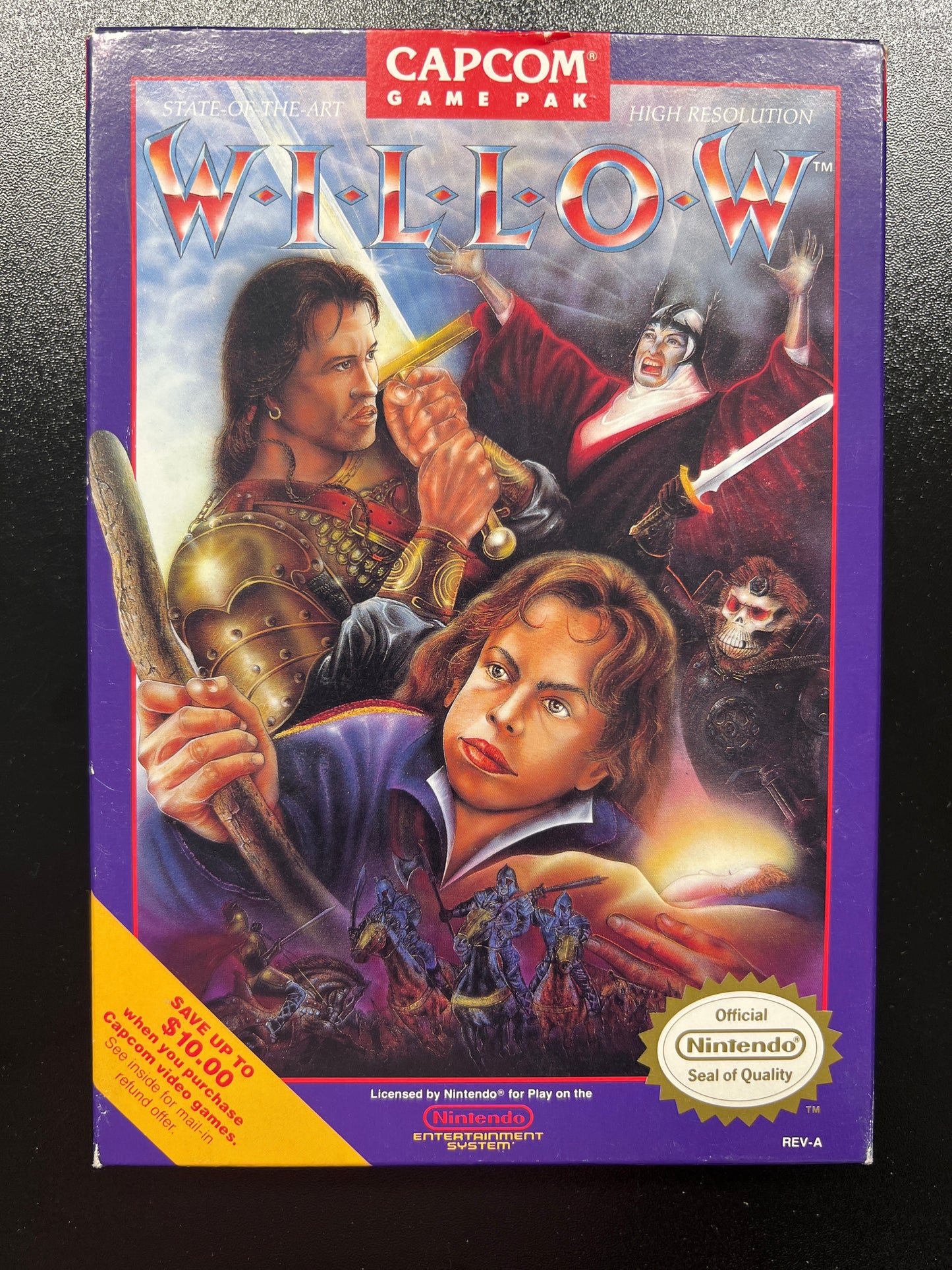 Willow NES in Box
