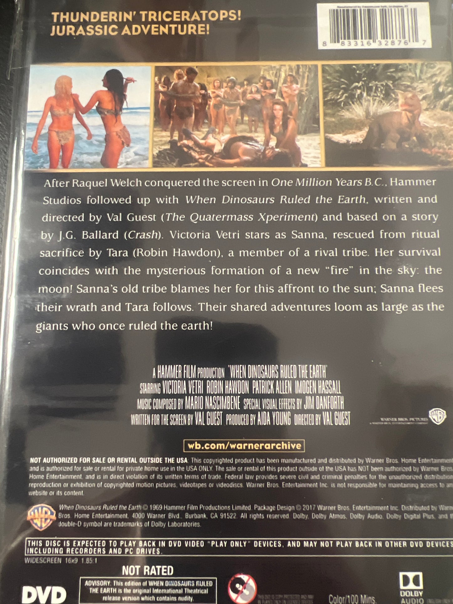 When Dinosaurs Ruled the Earth DVD