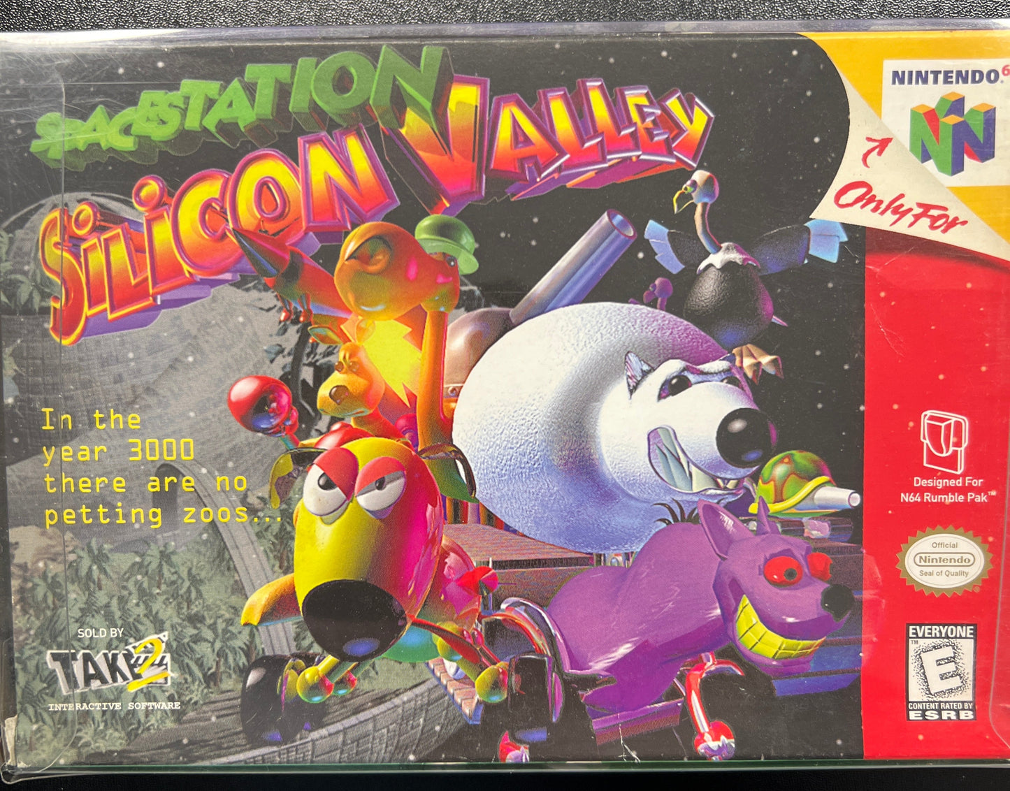 Space Station Silicon Valley N64 In Box