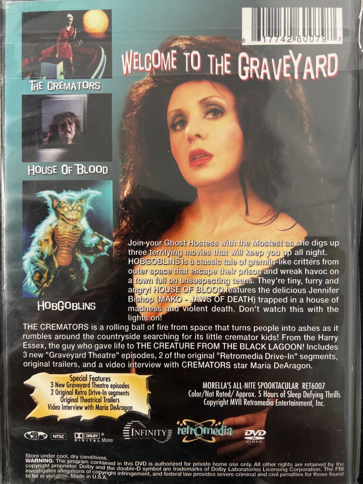 Morella's All-Nite Spooktacular DVD