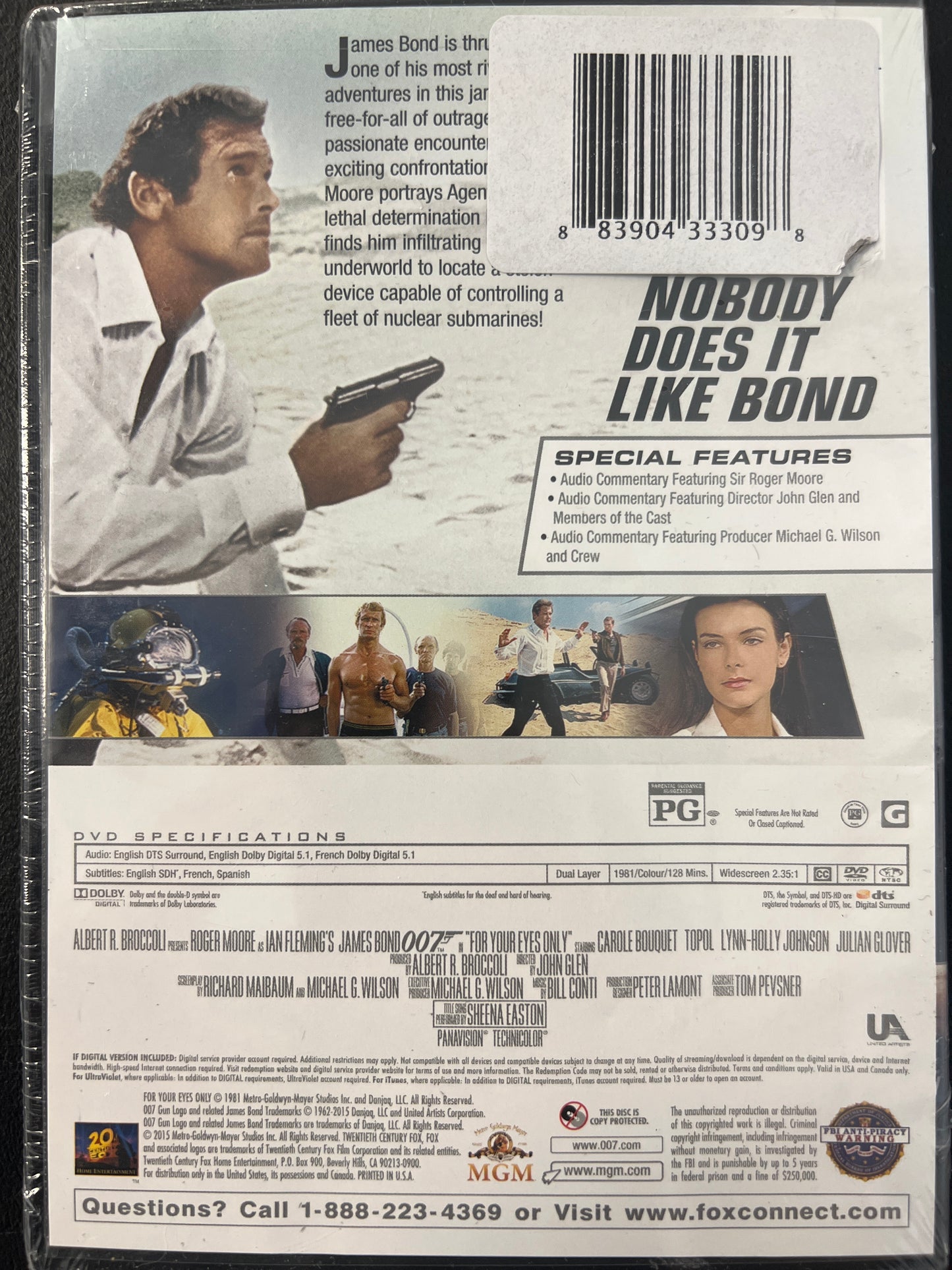 For Your Eyes Only DVD