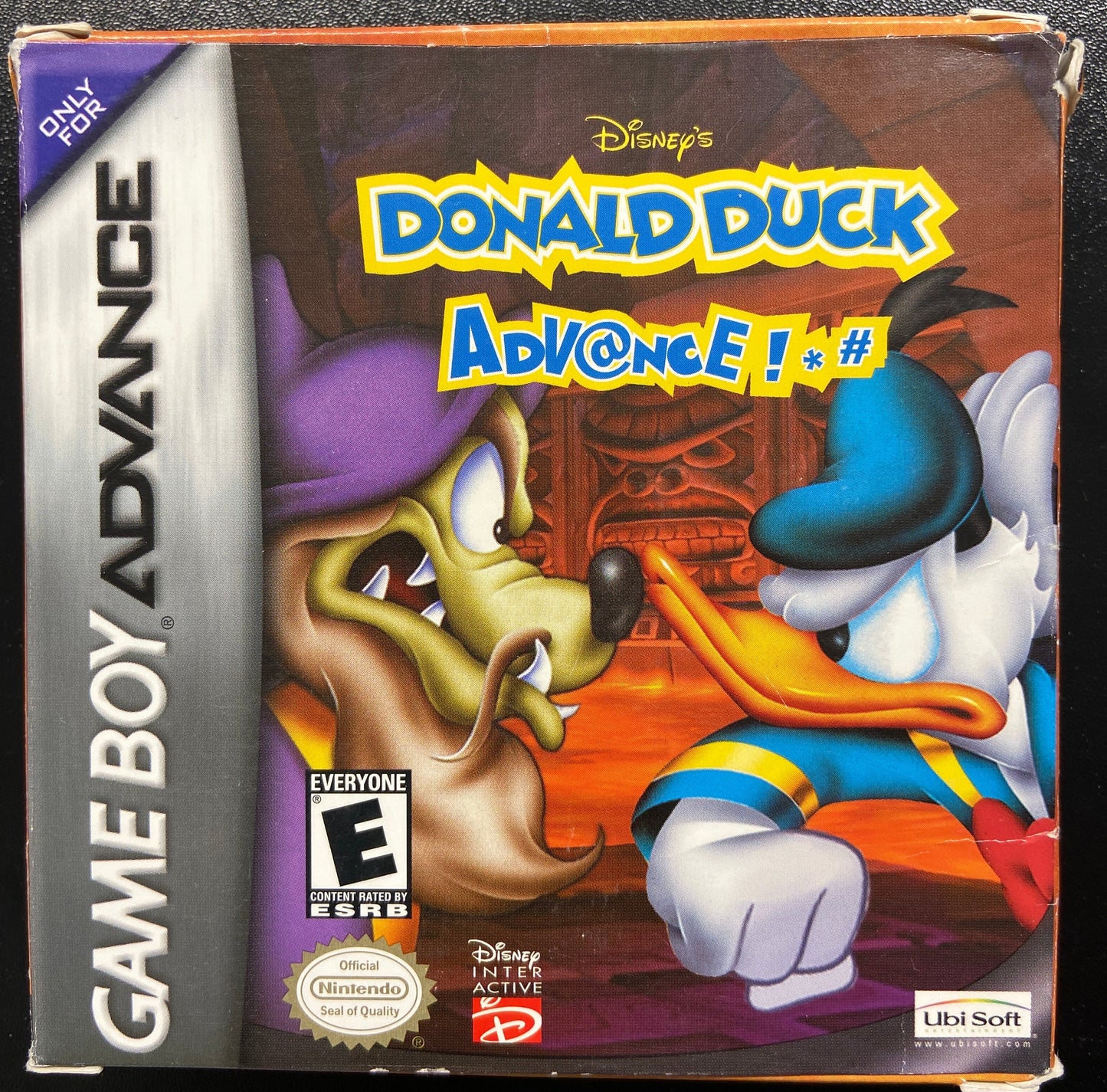 Donald Duck Advance In Box GBA