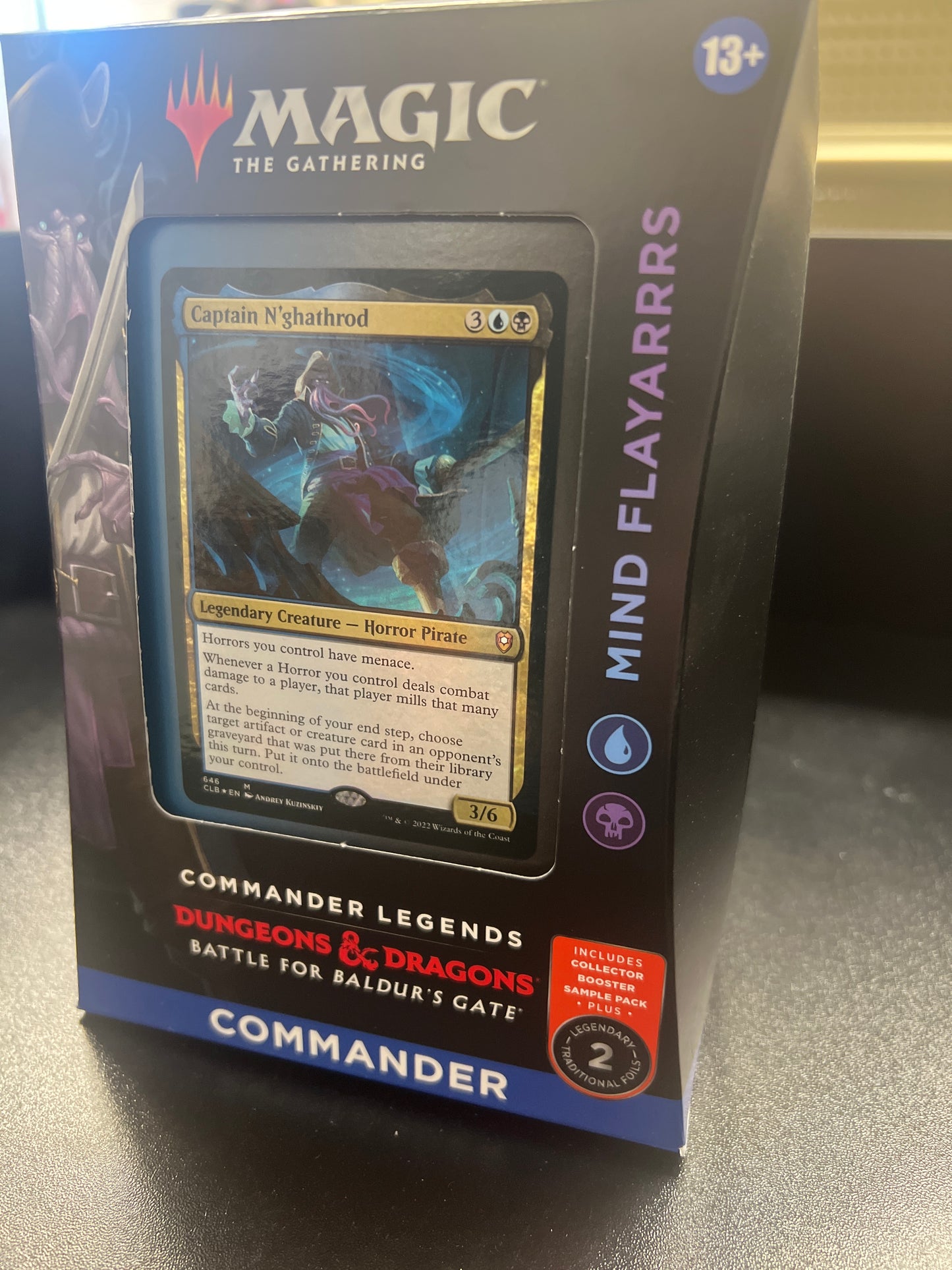 Mind Flayrrrs Baldur's Gate MTG Commander Deck