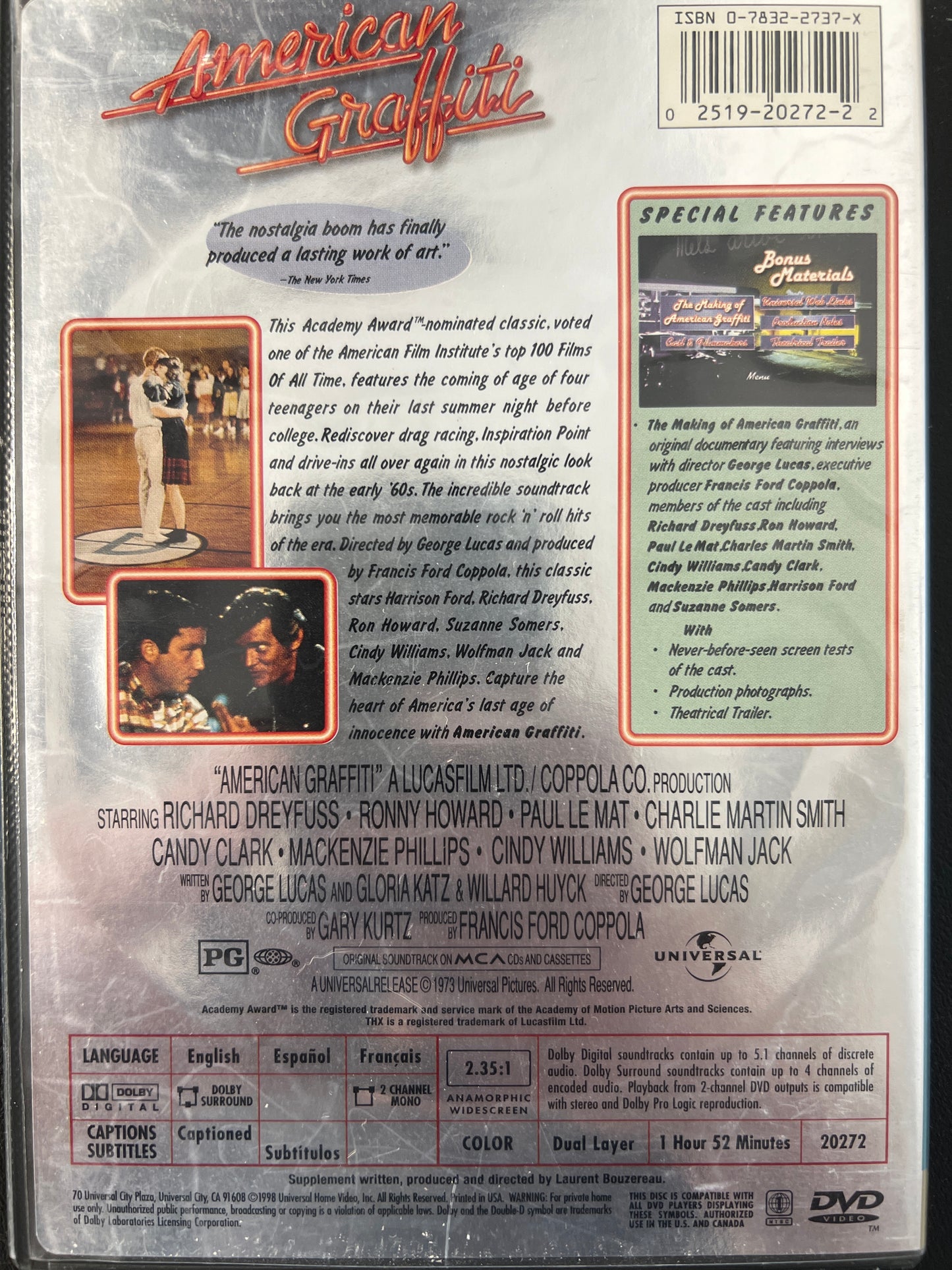 American Graffiti Collector's Edition DVD
