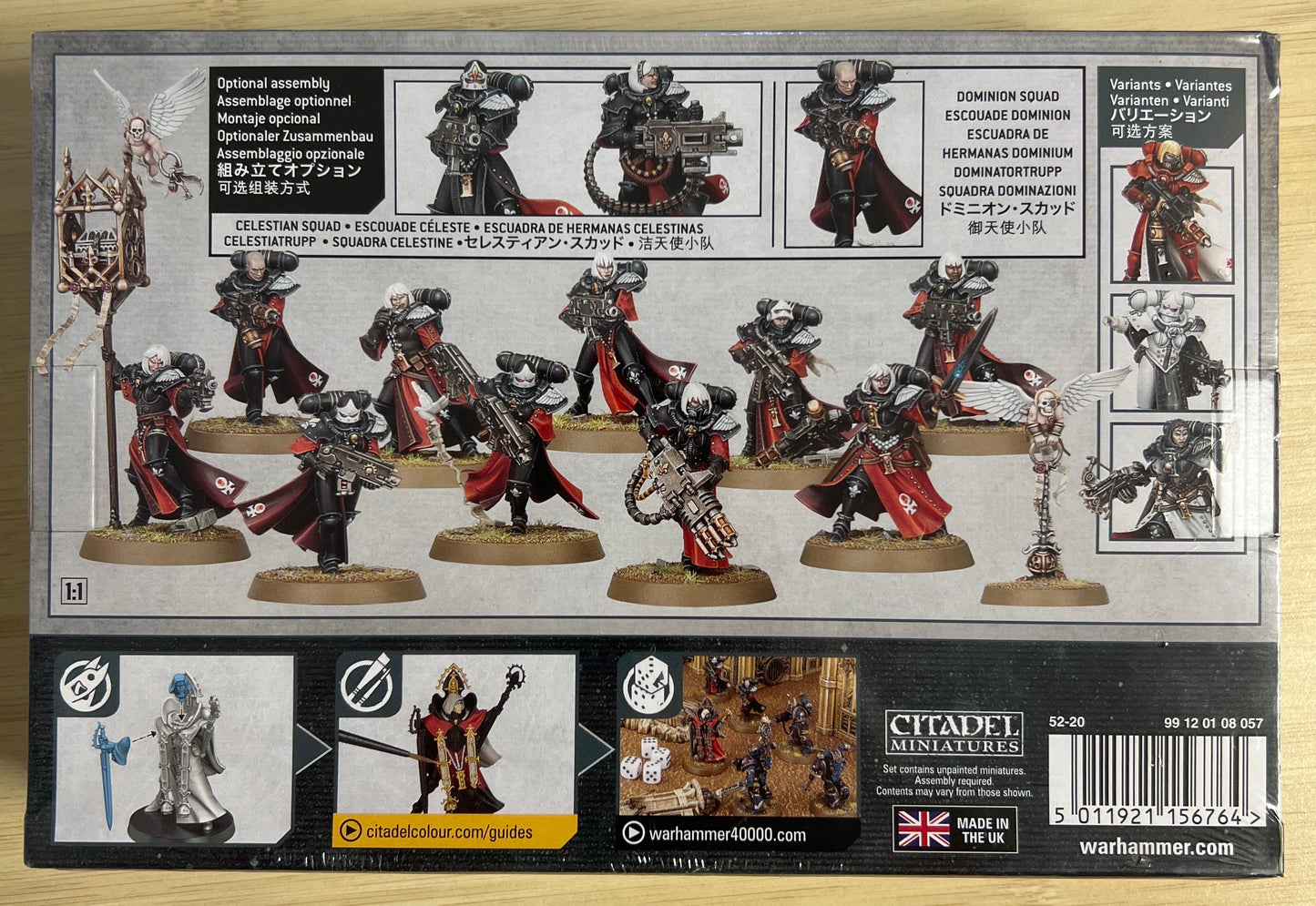 Adapta Soritas Battle Sisters Squad Warhammer 40k