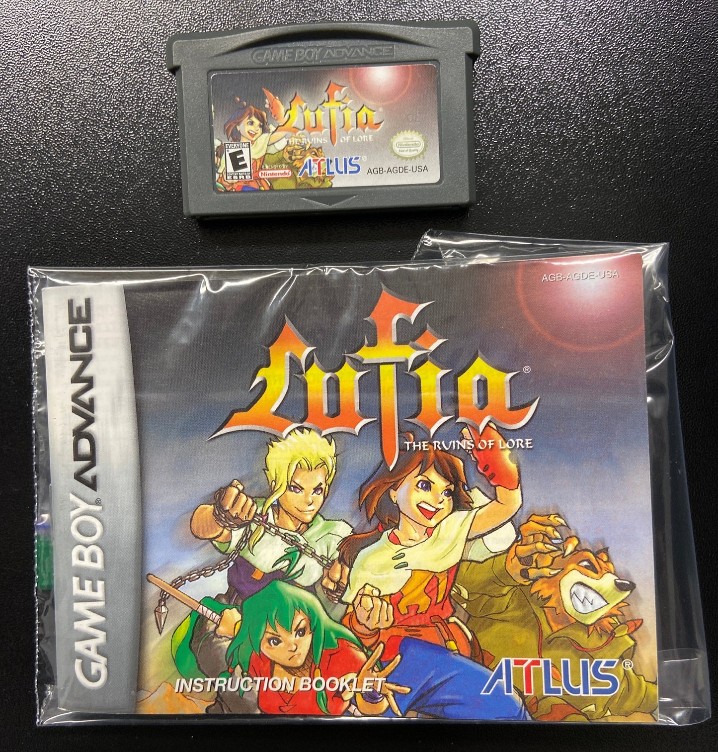 Lufia The Ruins of Lore with Manual GBA