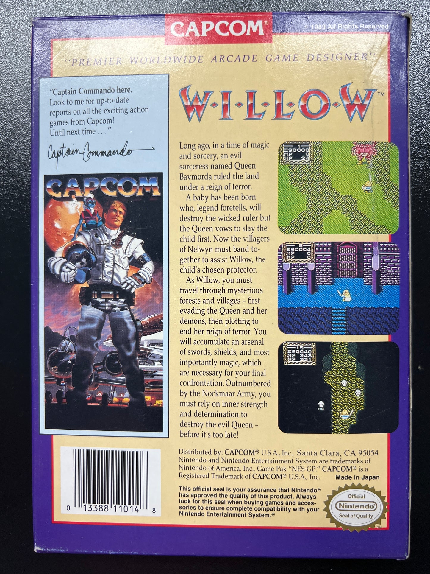 Willow NES in Box