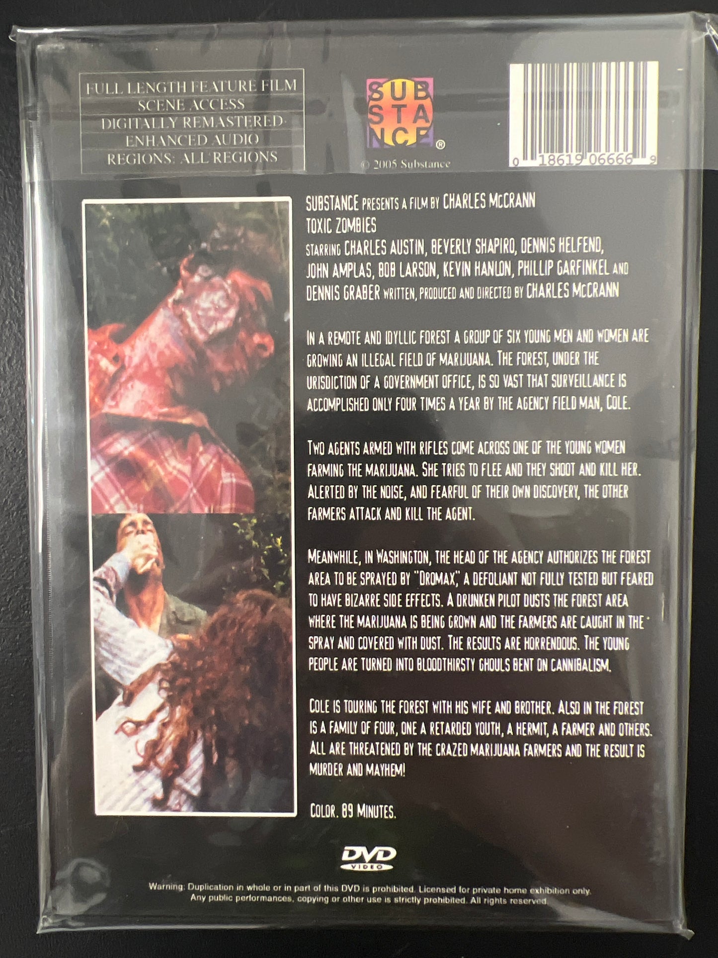 Toxic Zombies DVD
