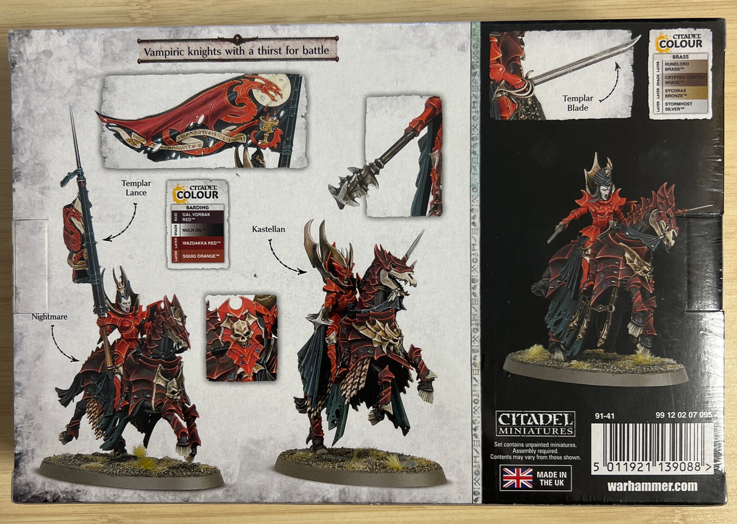 Soulblight Gravelords Blood Knights Warhammer