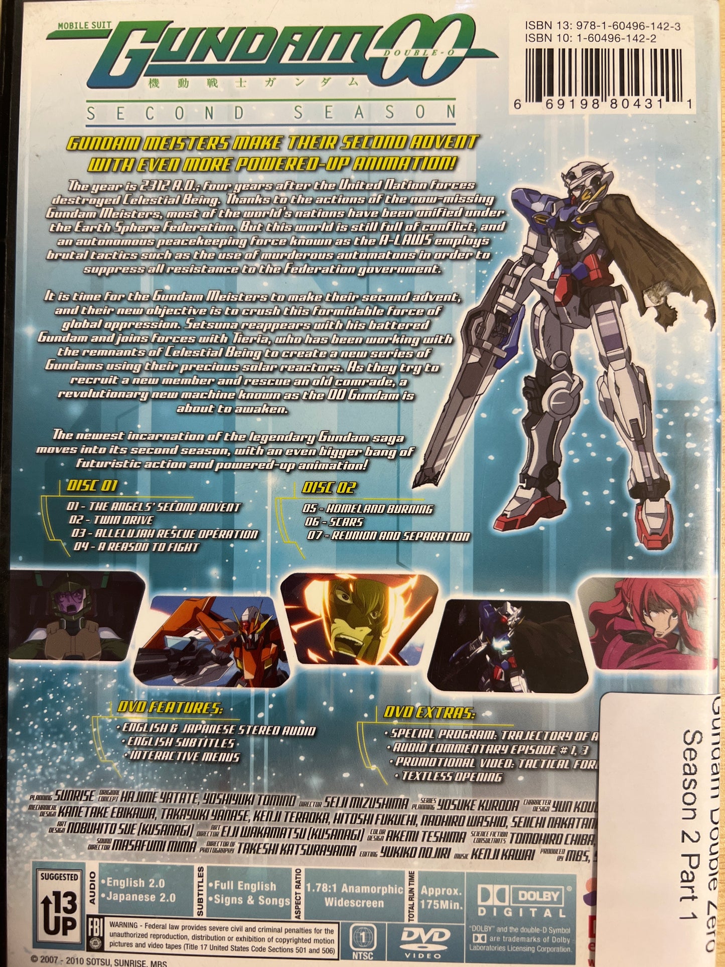Gundam Double Zero Season 2 Part 1