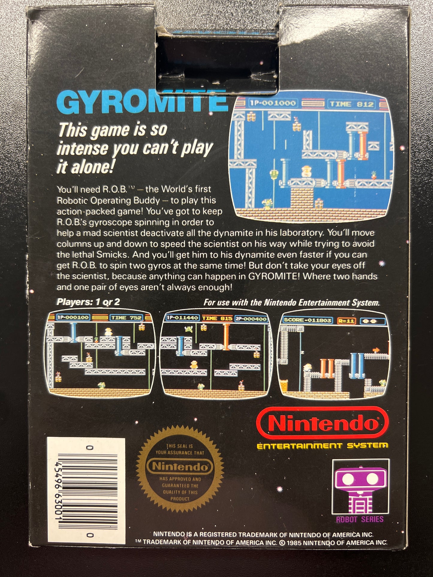 Gyromite NES in Box