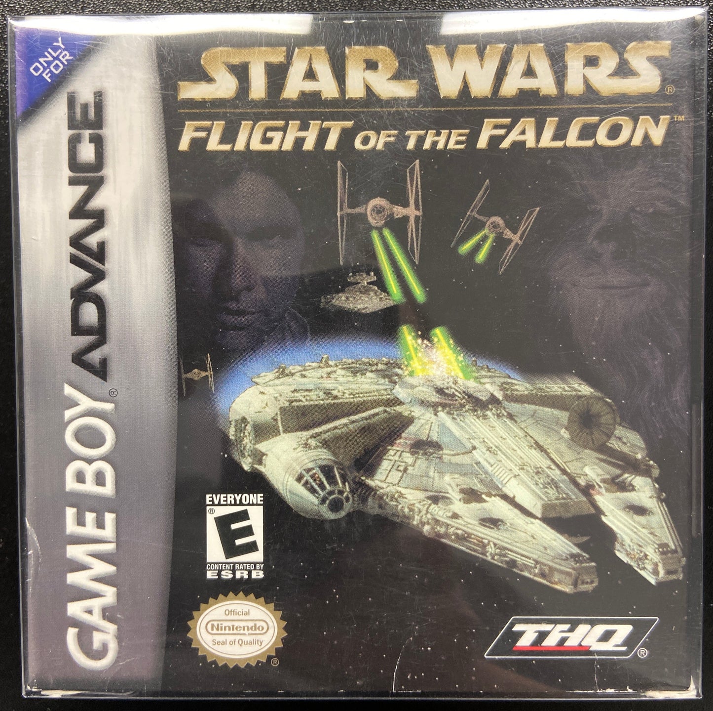 Star Wars Flight of The Falcon In Box GBA