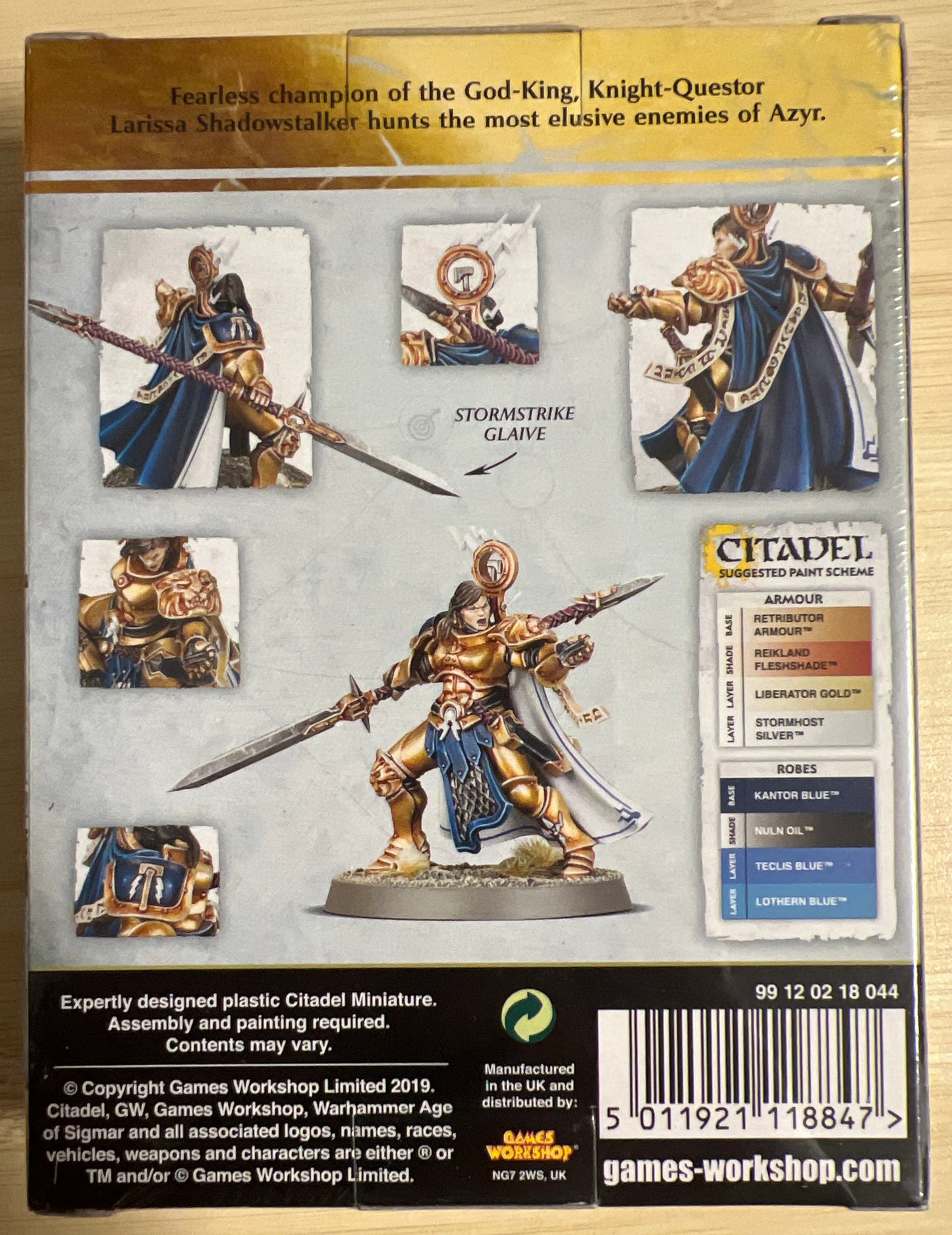 Stormcast Eternals Knight Questor Larissa Shadowstalker Warhammer