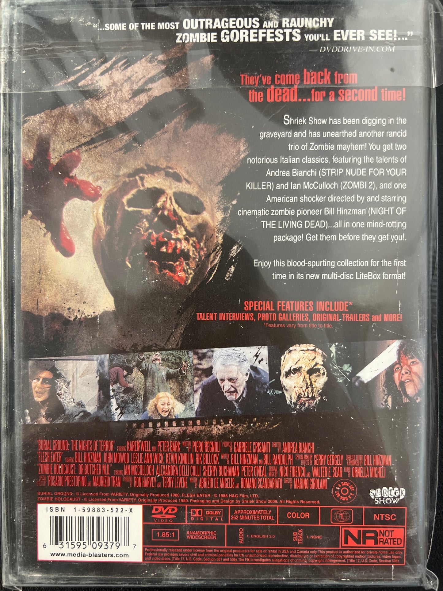 The Zombie Pack 2 DVD