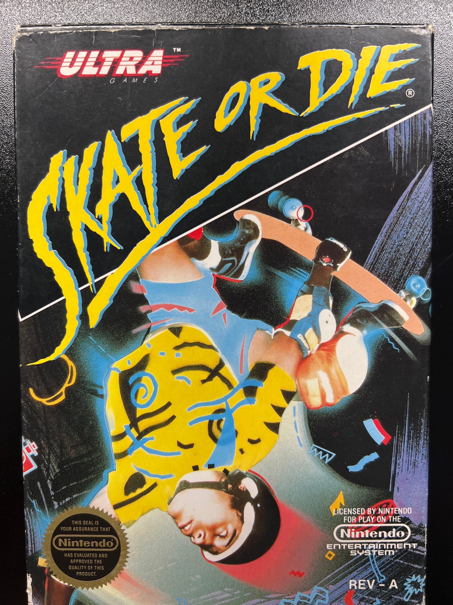 Skate or Die NES in Box