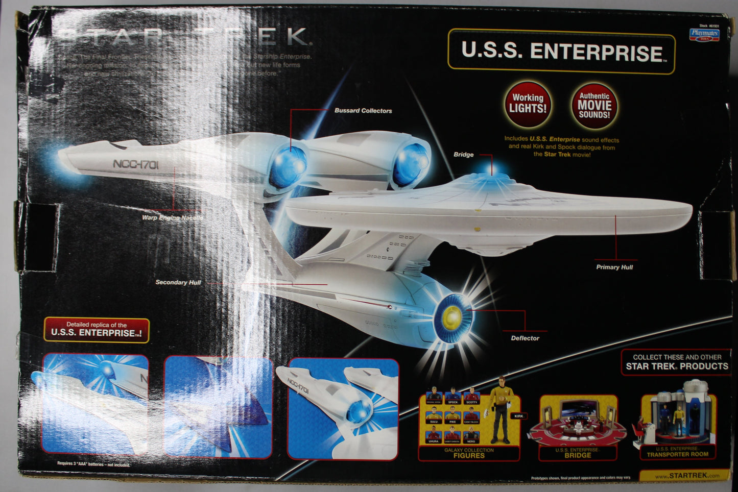 Star Trek USS Entreprise Playmates Replica