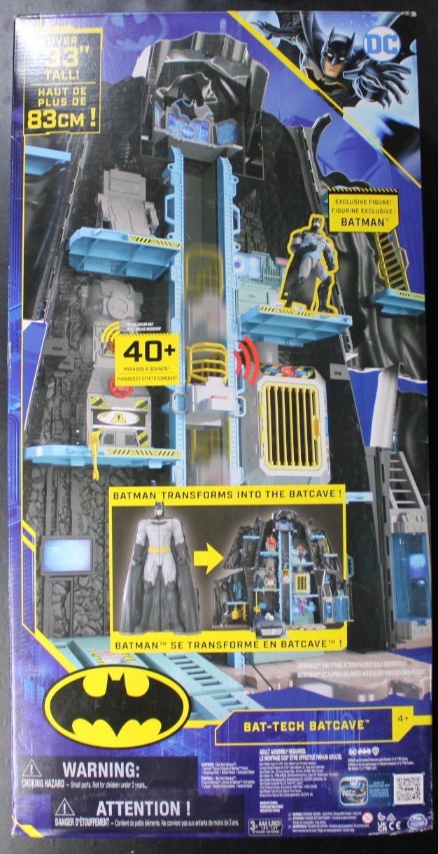 Batman, Bat-Tech Batcave, Giant Transforming Playset