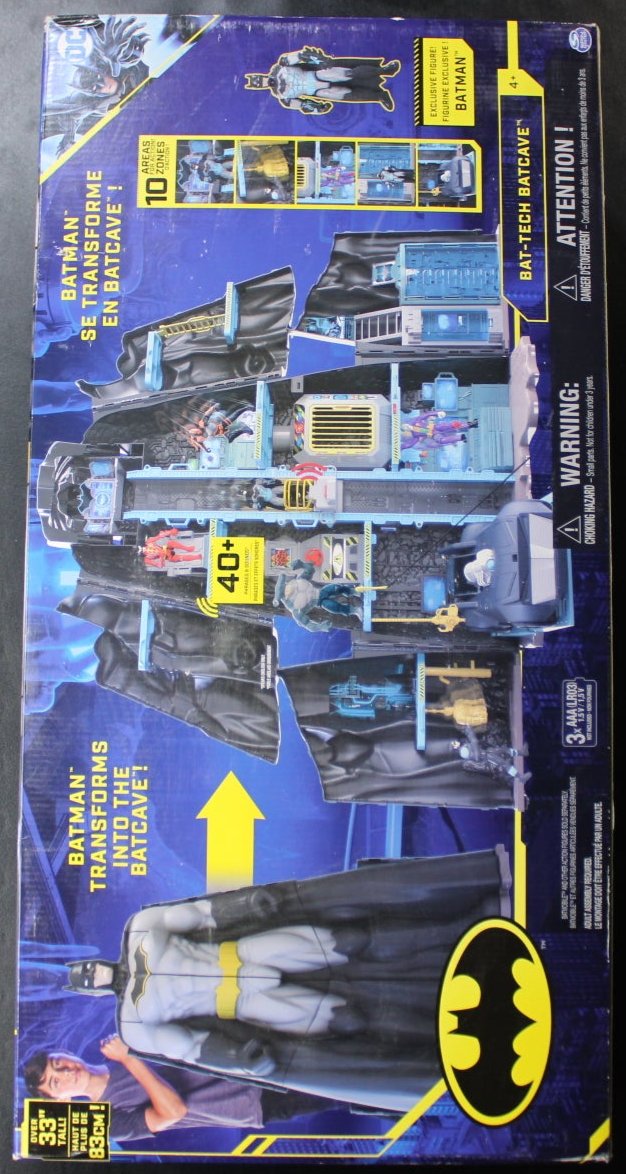 Batman, Bat-Tech Batcave, Giant Transforming Playset