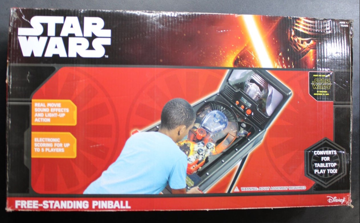 Star Wras Free-Standing Force Awakens Pinball 2015