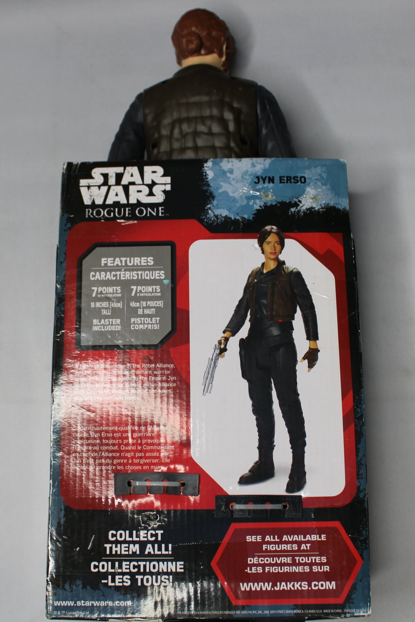 Jyn Erso Big-Figs 20" Star Wars Rogue One Action Figure