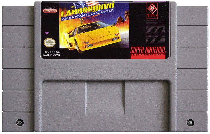 Lamborghini American Challenge SNES