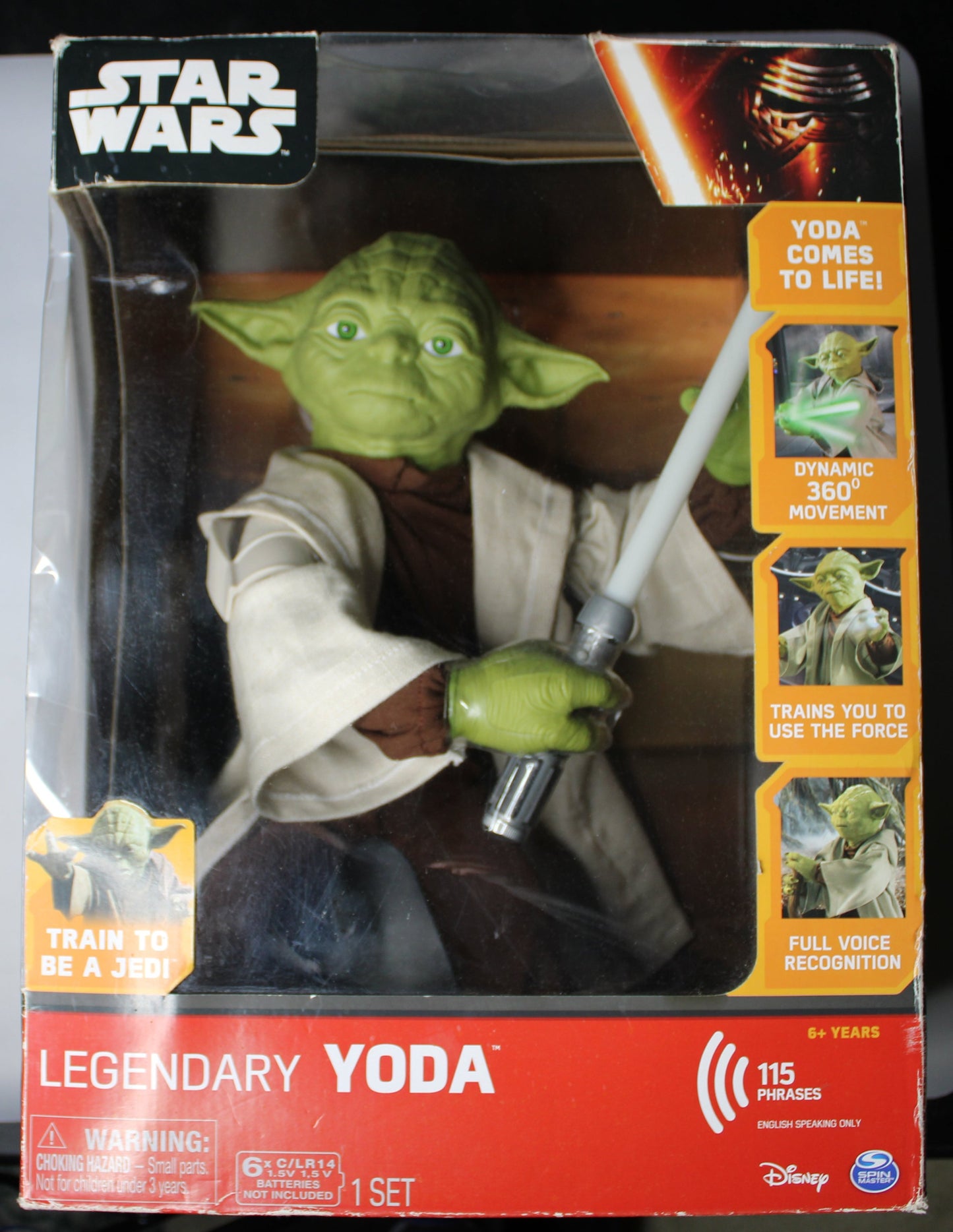 Legendary Jedi Trainer Yoda 16" Action Figure