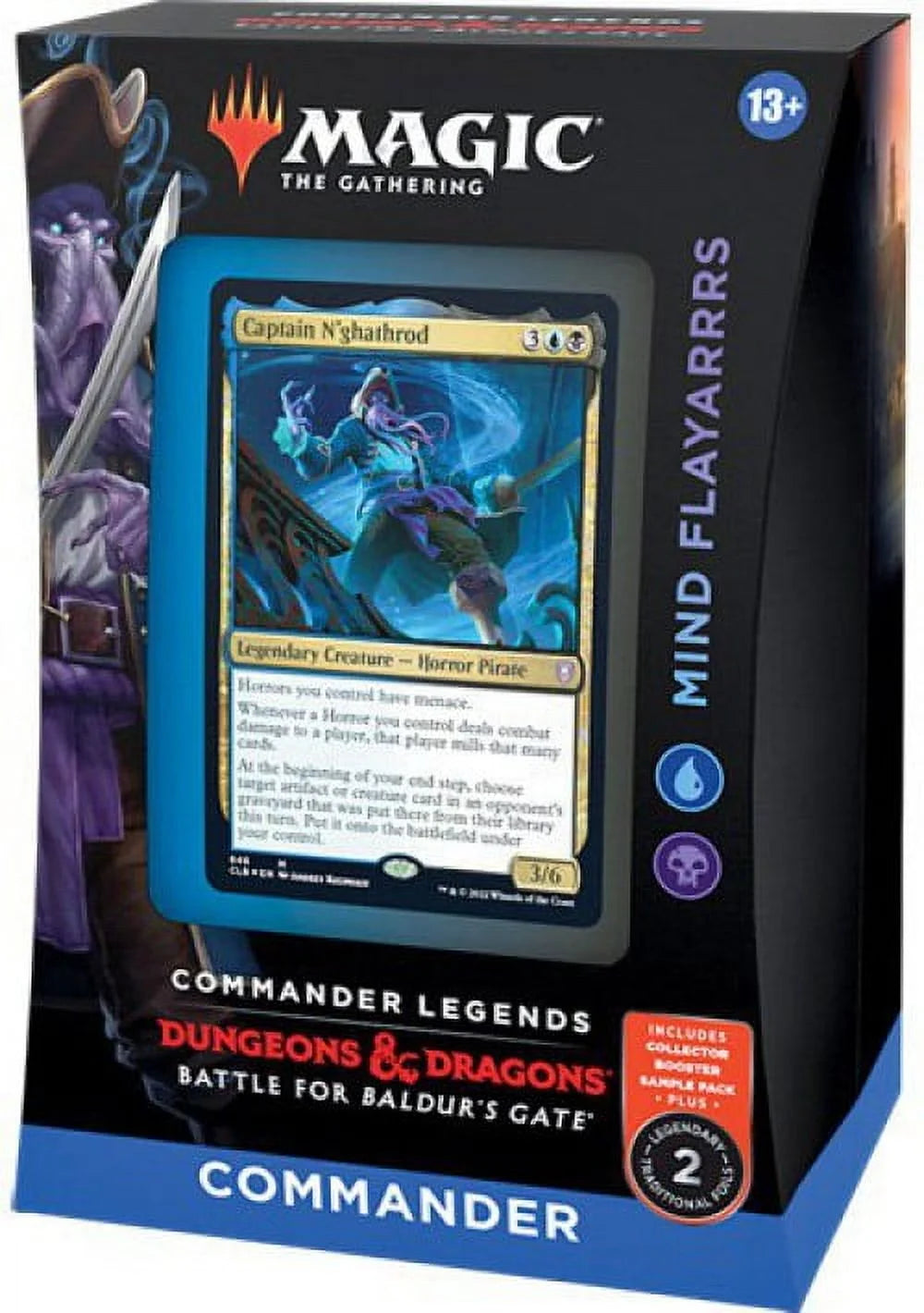 Mind Flayrrrs Baldur's Gate MTG Commander Deck