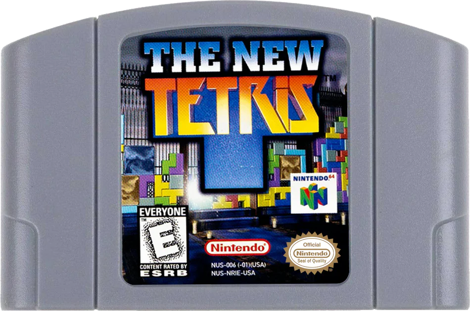 The New Tetris N64 Cartridge Only
