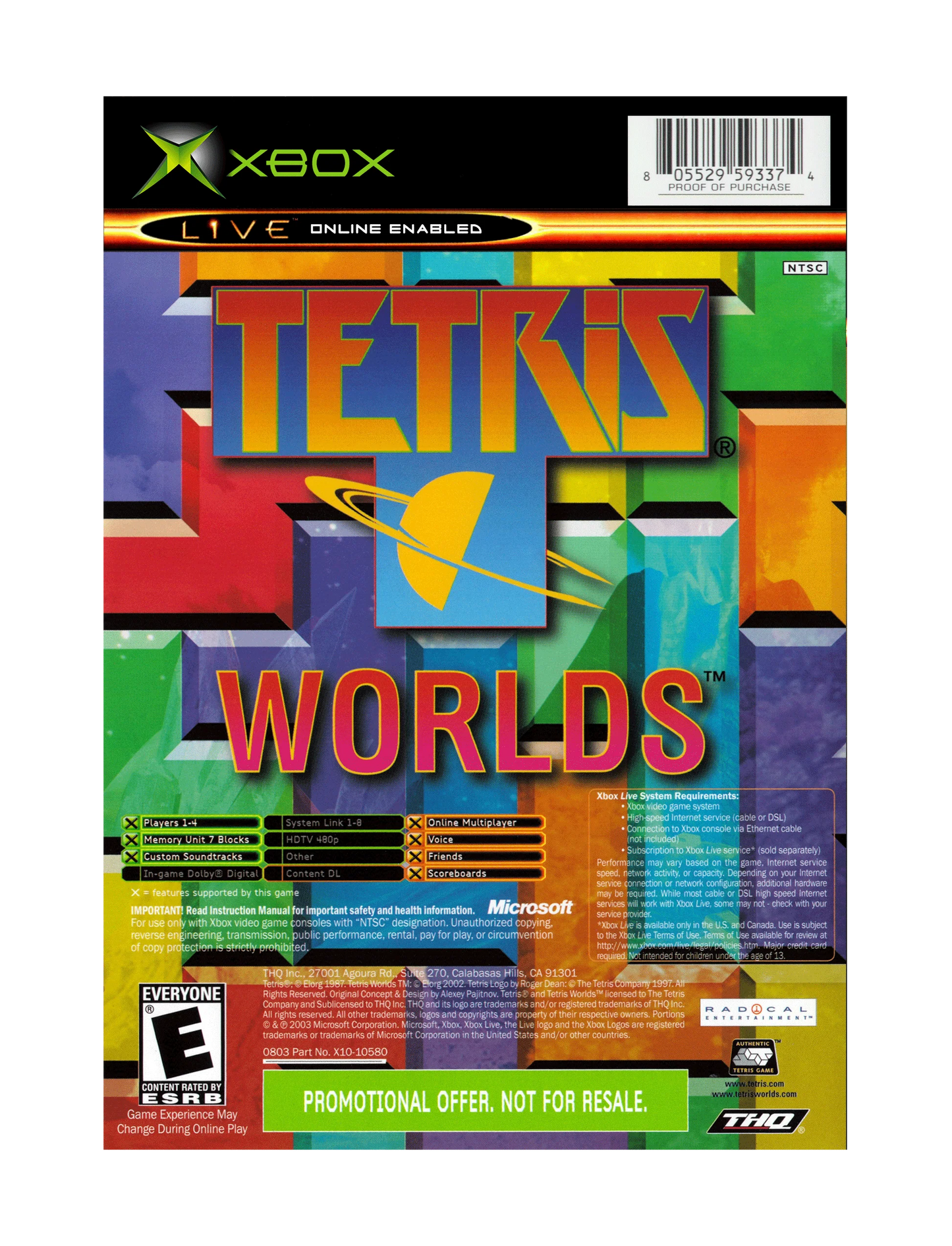 Tetris World OXB
