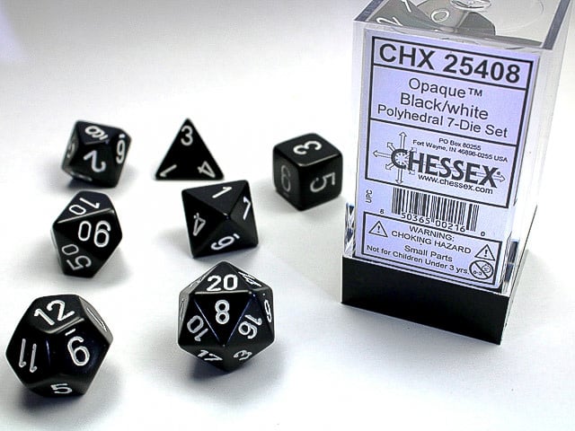 Chessex Standard 7-Dice Set